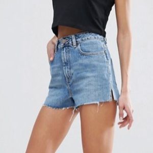 NWT ASOS Denim Shorts with Distress